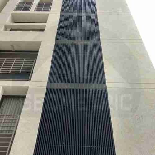Duct Closure Residential Louvers Aluminum Material, Size As Per
