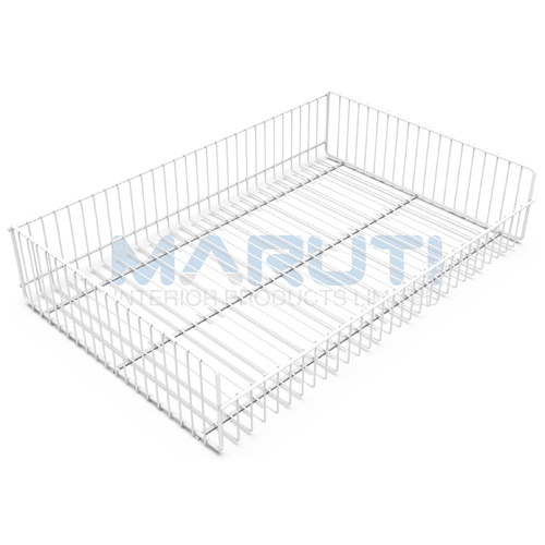 Refrigerator Wire Shelves - Color: White
