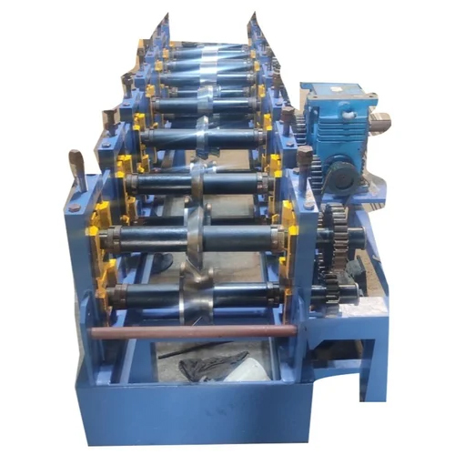 Fully Automatic Mild Steel Roll Forming Machine - Industrial Use, 1-Year Warranty, Human Machine Interface, Blue Finish