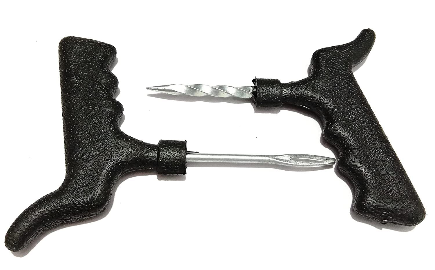 Tyre Puncher Kit - High-quality Hardware, Portable Design | Durable Grip Handle, Efficient Non-dismountable Repair For Tubeless Tyres