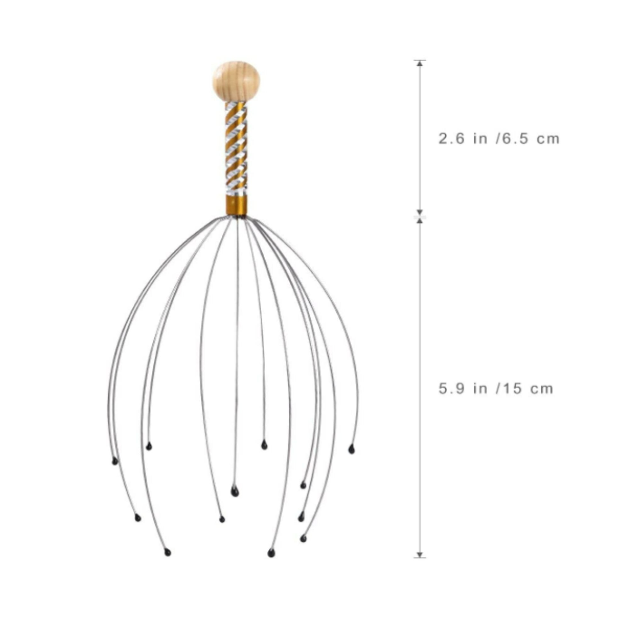 Head Massager - Ergonomic Design , Relaxation & Stress Relief With Multiple Intensity Levels