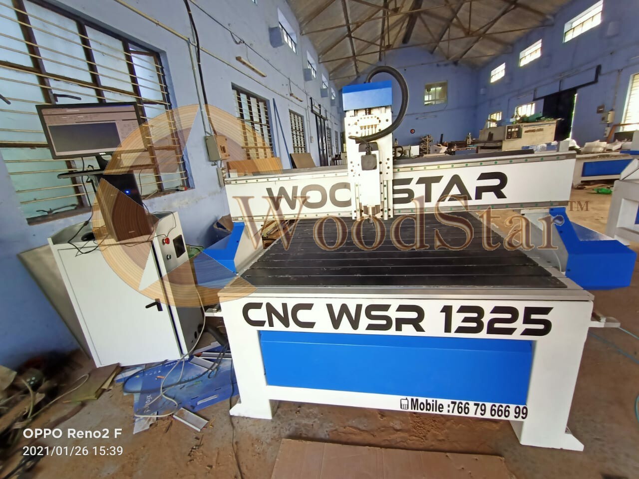 Kolli Malai Cnc Wood Working Router Machine - Capacity: 1300kg Ton/day