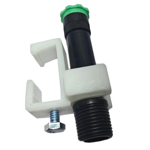 Black & White Mono Plate Fitting 360 Degree Solar Cleaning Nozzle