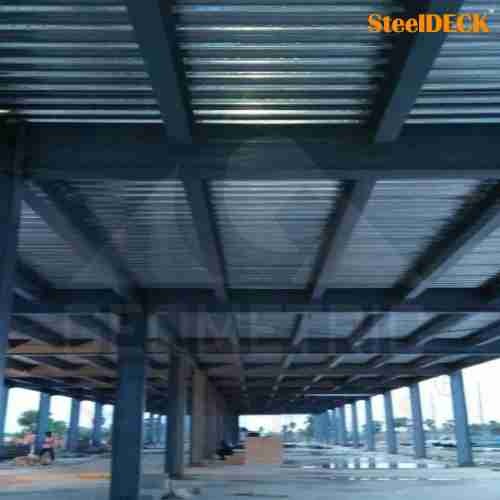 52 Mm Steel Decking Sheet Steelldeck 52