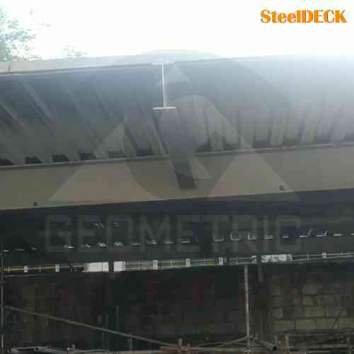 102 Mm Steel Decking Sheet Steeldeck 102