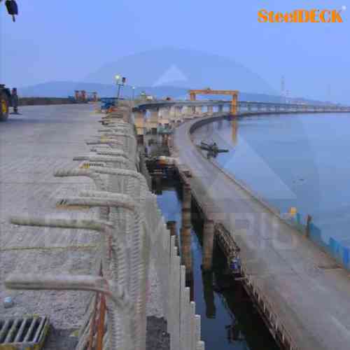 102 Mm Steel Decking Sheet Steeldeck 102