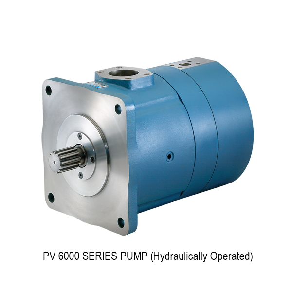 Pf Series Variable Delivery Pump - Metal, High Pressure, Up To 205 Lpm | Viton/epdm Seals, Rugged Design For Variable Load Applications