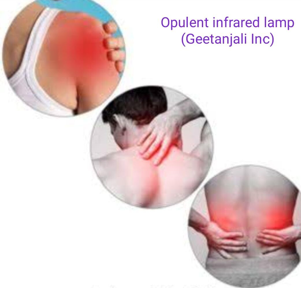 Infrared Lamp For Pain Relief - Color: White