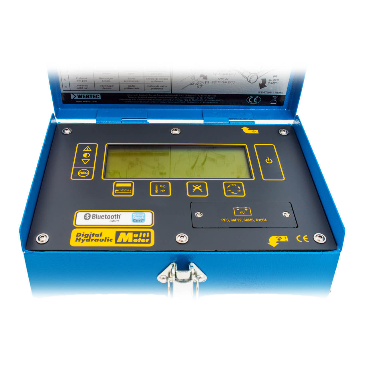 Dhm Digital Hydraulic Multimeter - Color: Blue