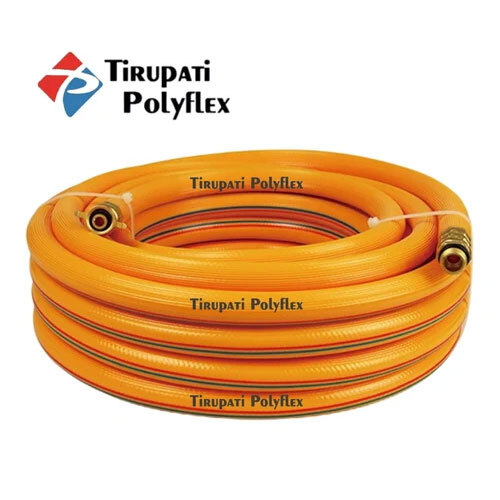 1-2 Inch Nylon Braided Hose Pipe - Shape: Round