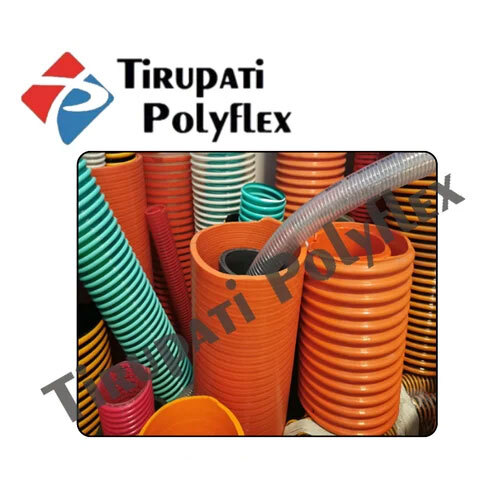 PVC Flexible Heavy Duty Suction Hose - PVC Material, 30 Mtr Length, 2 Inch Size , Round Shape and Durable Design for Efficient Liquid Transfer