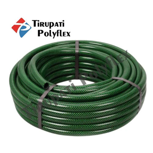 Pvc Braided Garden Hose - Length: 100 Meter (M)