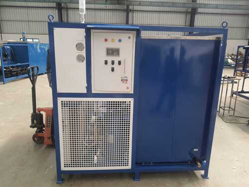 Industrial Air-Cooled Chiller Units - Color: Blue
