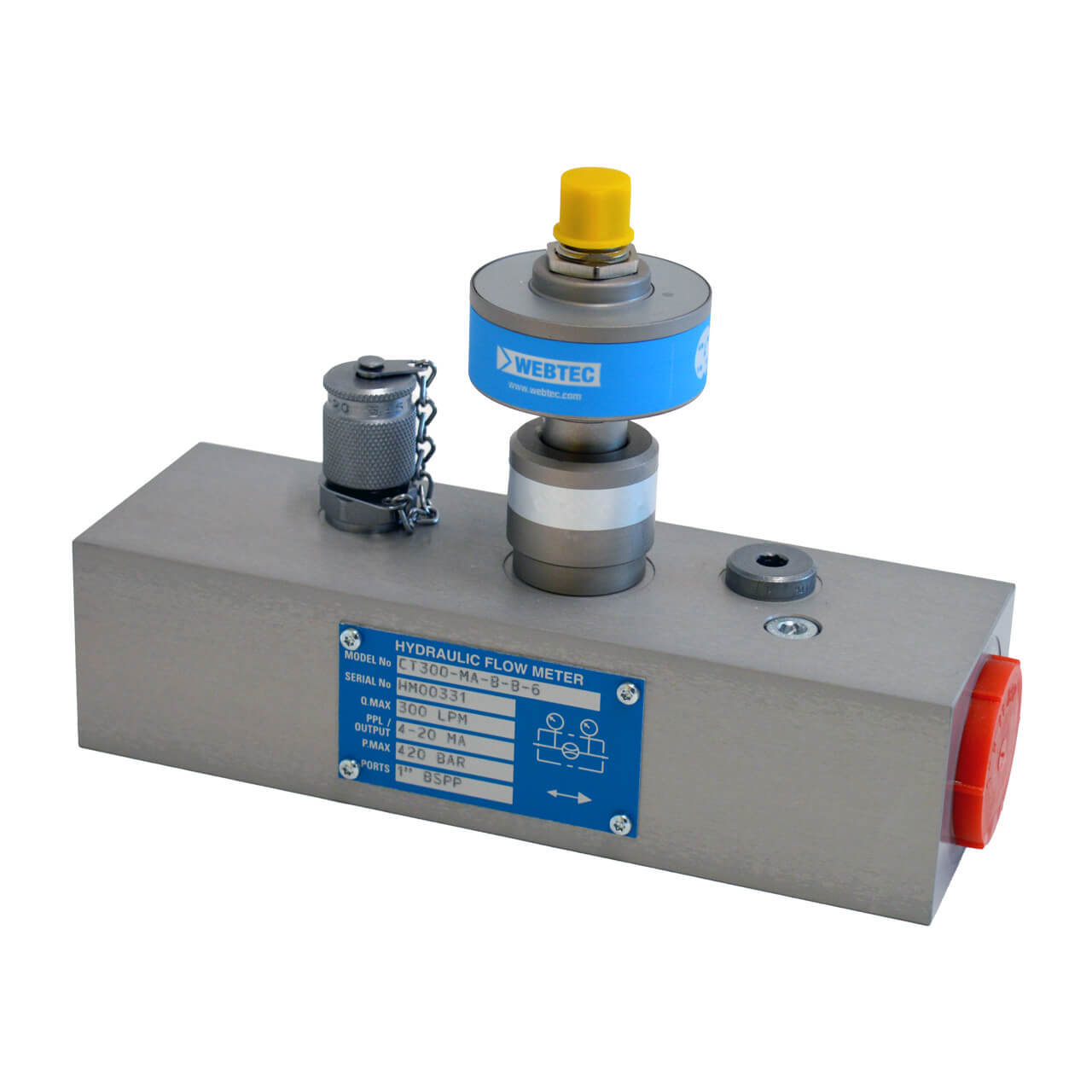 Grey Ct Turbine Flow Meters
