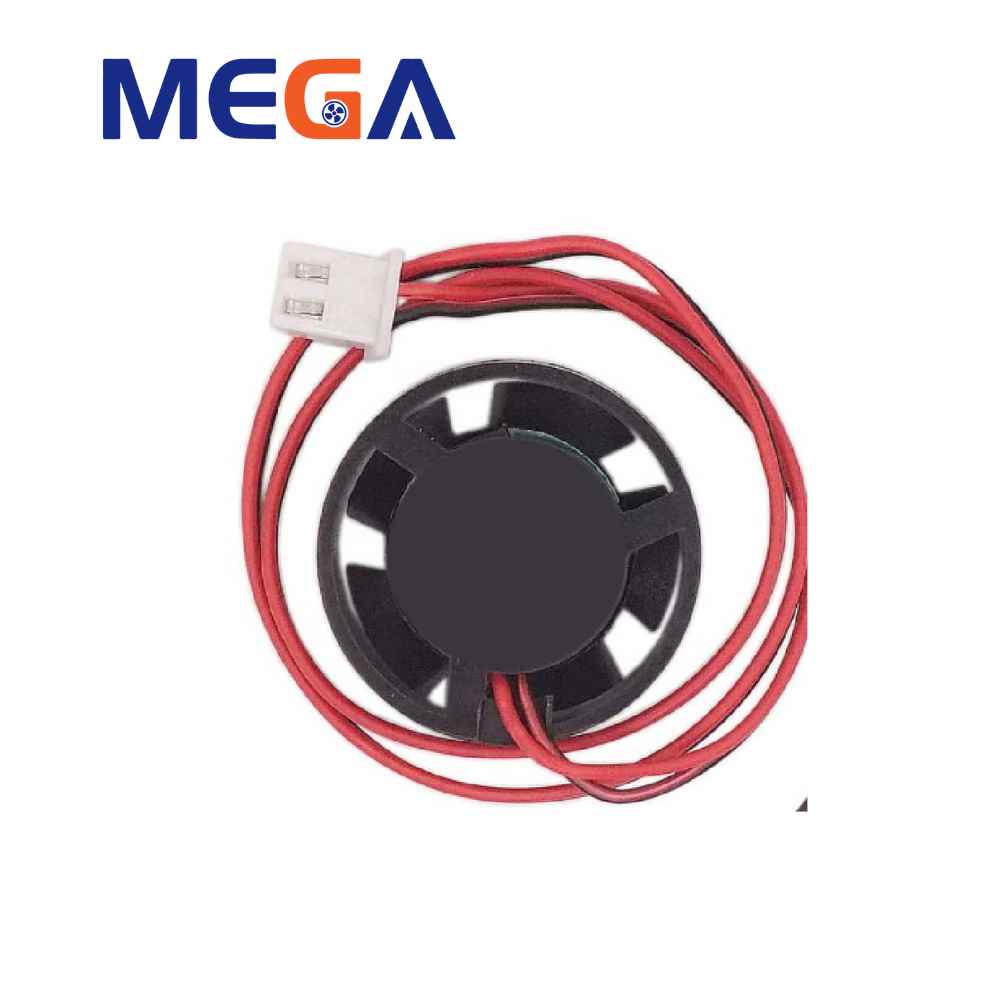 Mega Low Noise 30x30x10mm 5v 12v Round Frame Fan For Computers