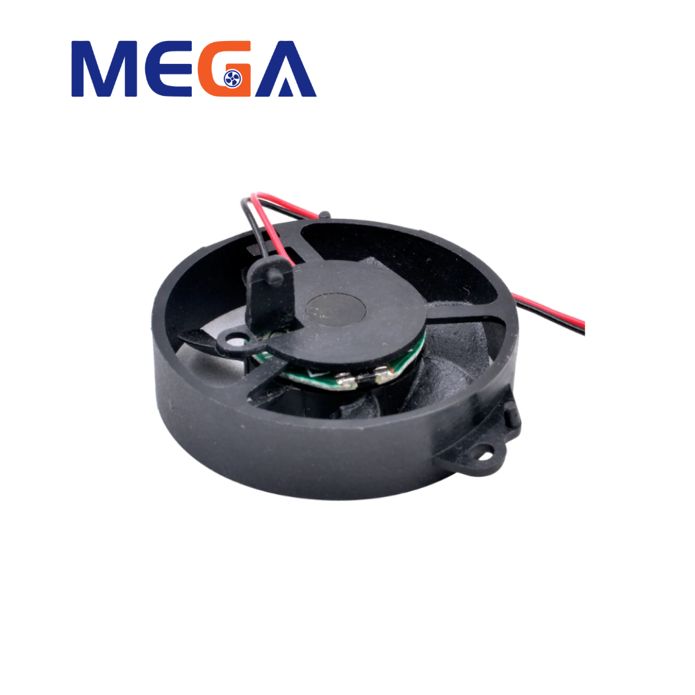 Mega Low Noise 30x30x10mm 5v 12v Round Frame Fan For Computers