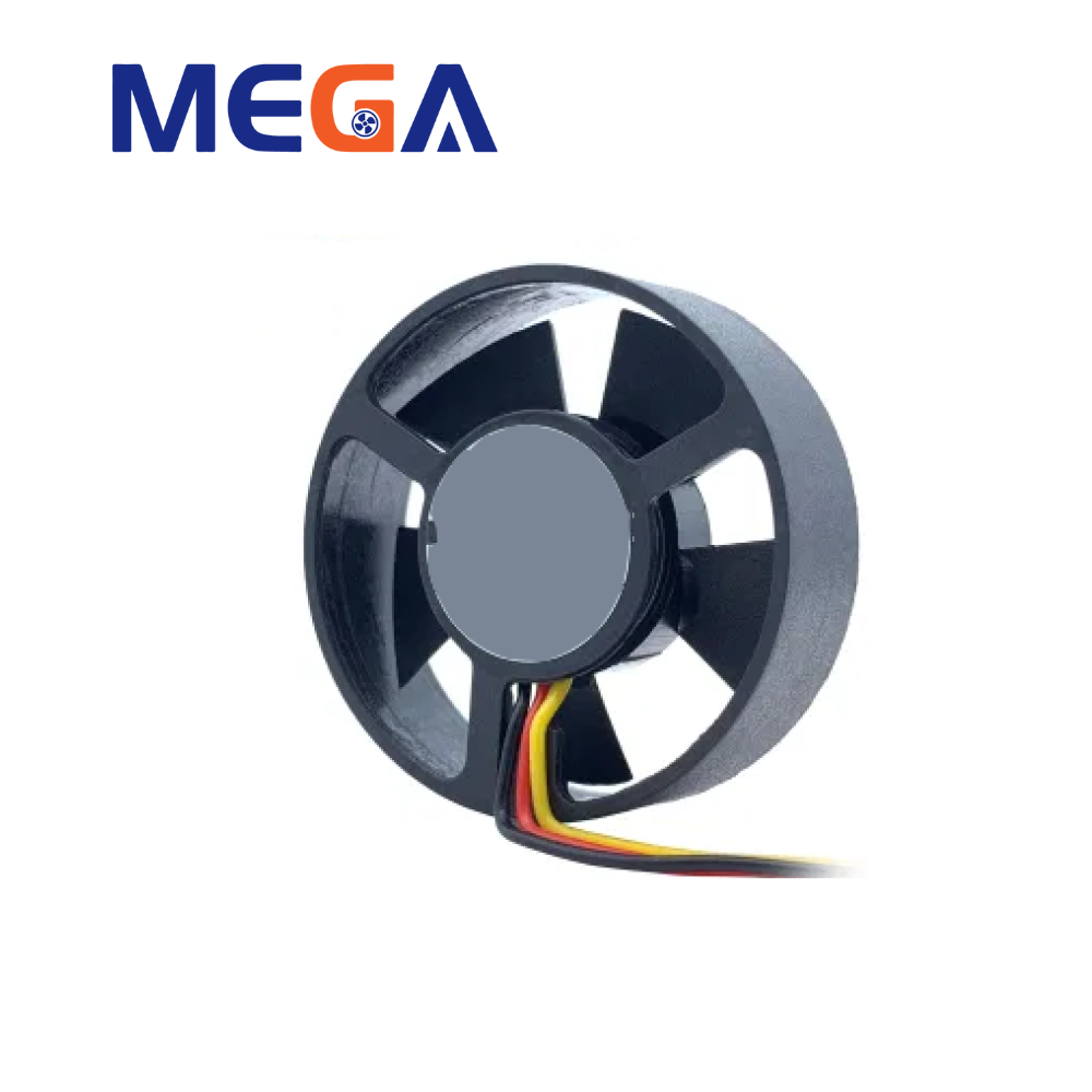 Mega Low Noise 30x30x10mm 5v 12v Round Frame Fan For Computers