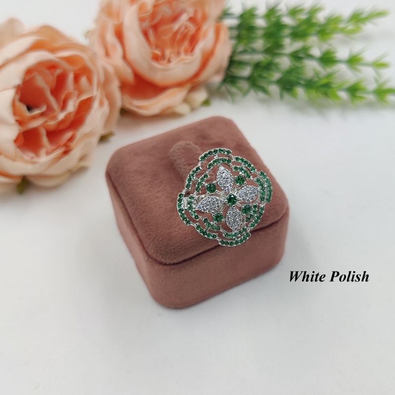 Stylish Designer Fancy American Diamond Ring - Premium Aaa Star Cut Zircon, Women's Elegant Imitation Jewelry For Anniversaries, Engagements, Weddings, Gifts