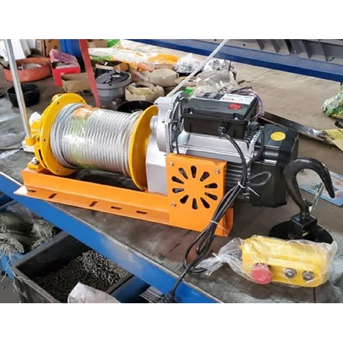 Heavy Duty Electric Clutch Winch Capacity: 500Kg-1Ton Ton/Day