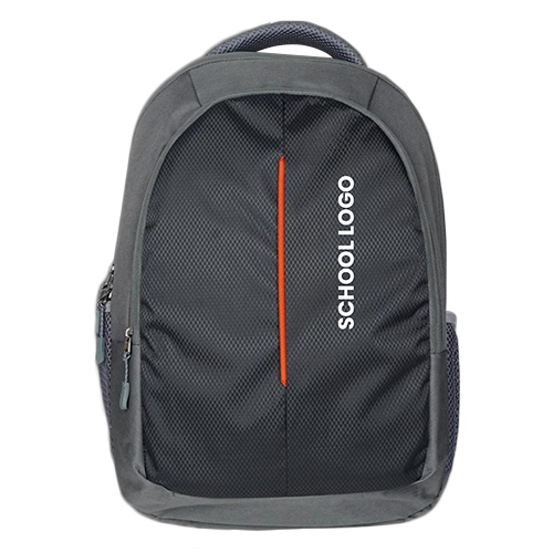 3 Compartment Backpack - Canvas Material, Available in Different Sizes, Black Color, Customizable Design, Moisture-Proof Feature