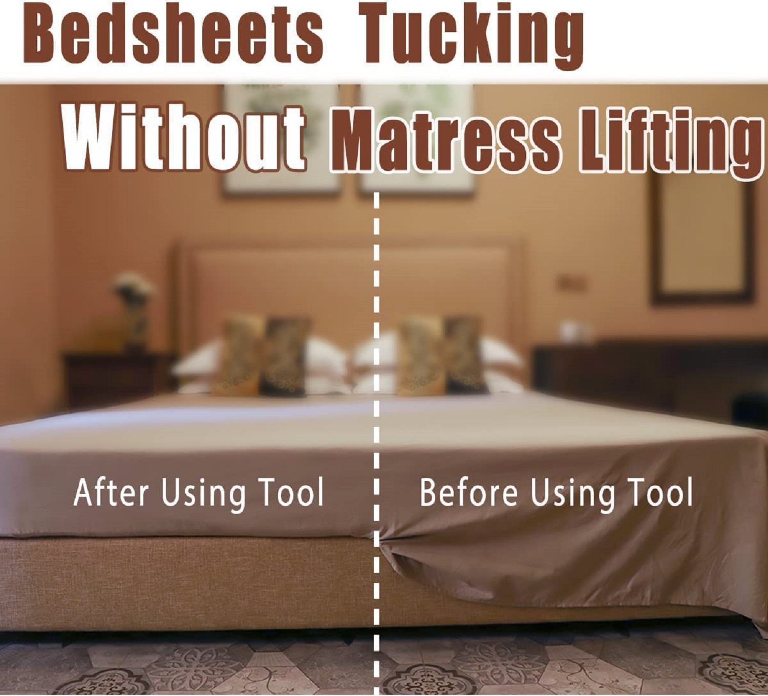 Mattress Lifter Tool Sofa Bed - Color: Silver