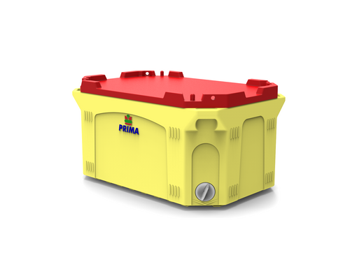 Insulated Box 100 Ltrs - Color: Yellow