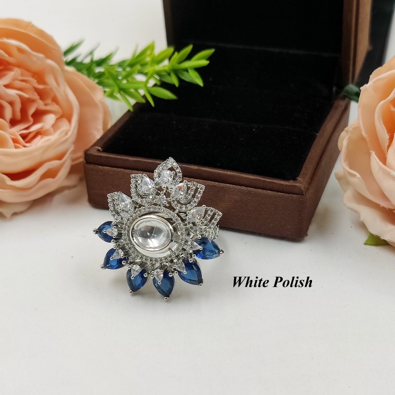 Stylish Beautiful American Diamond Ring - Gender: Women