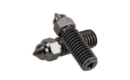 Creality Ender 3 Nozzles 0.4Mm Hardened Steel Ke/ K1/ K1 Max For 3D Printer - Color: Black
