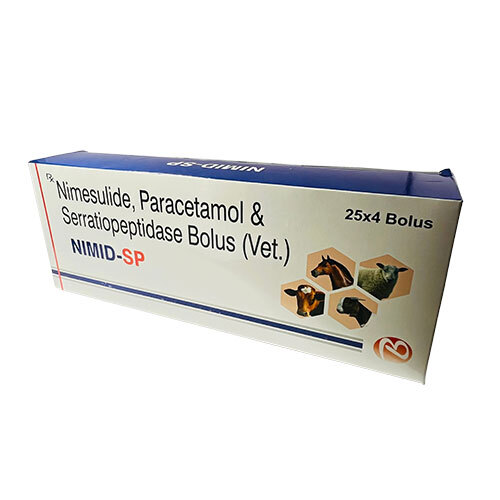 Nimid Sp  Nimesulide 400Mg, Paracetamol 1500Mg & Serratio 50Mg - Physical Form: Tablets