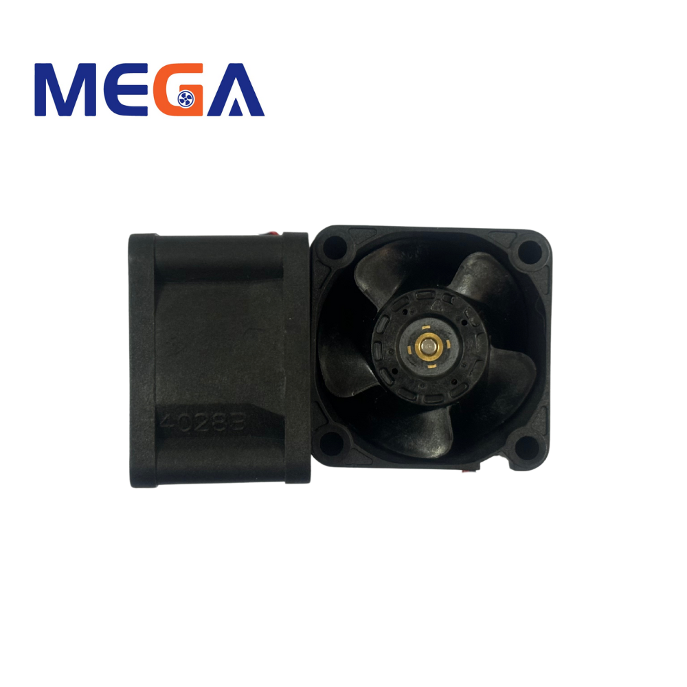 Mega Low Noise 38x38x28mm Small Plastic 12v Cooling Fan For Electronics