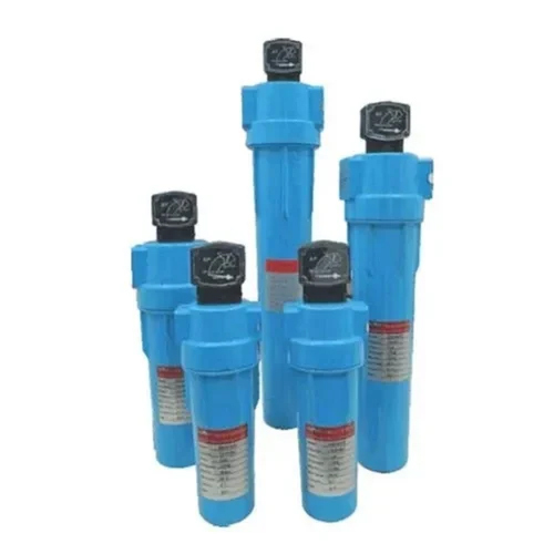 Compressed Air Micro Filter - Color: Sky Blue