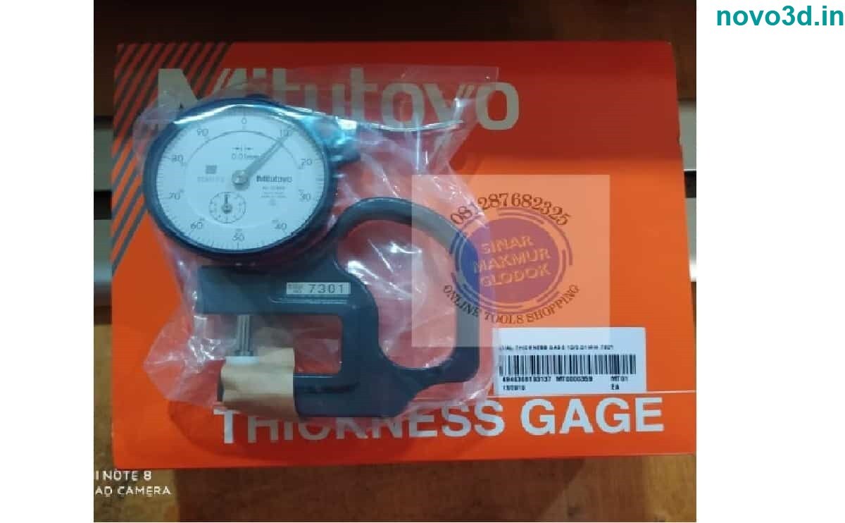Mitutoyo Dial Thickness Gauge Flat Anvil Precision Measuring Tools
