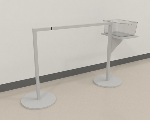 Narrow Beam Apparatus - Application: To Study Of Anti-Inflammatory Properties Of Pharmaceutical Substance
