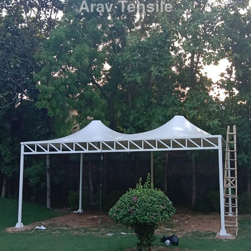 Tensile Gazebo  Structure - Color: White