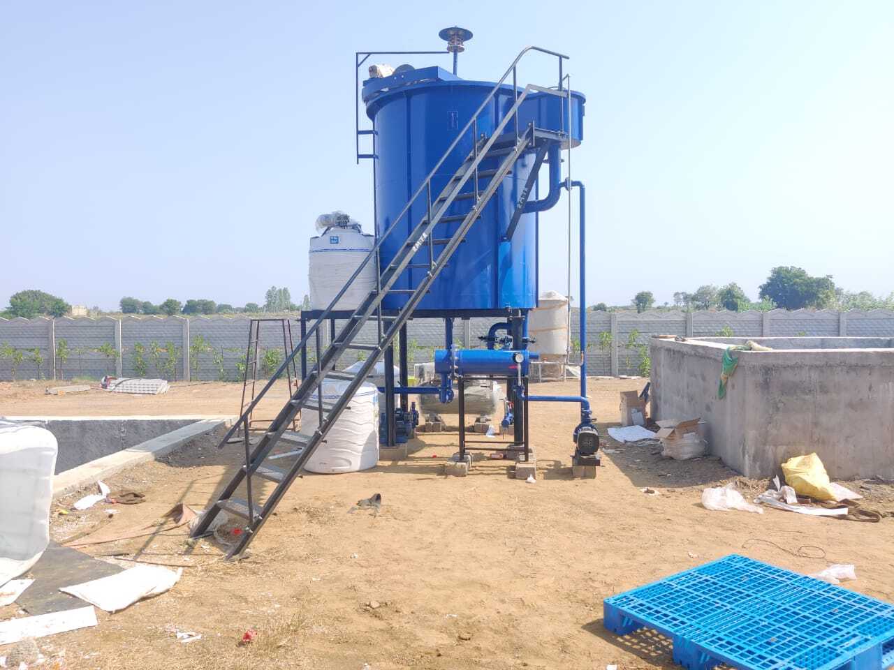 Dual Clarifiers Wastewater Treatment Plant - High Purity, Full Automatic System | Durable Electric Power Source, Precision Water Filtering Units