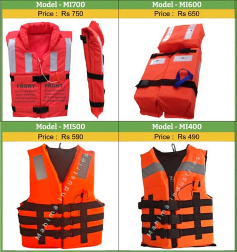 Life Jacket Mi700 - Application Areas: Marine Safety