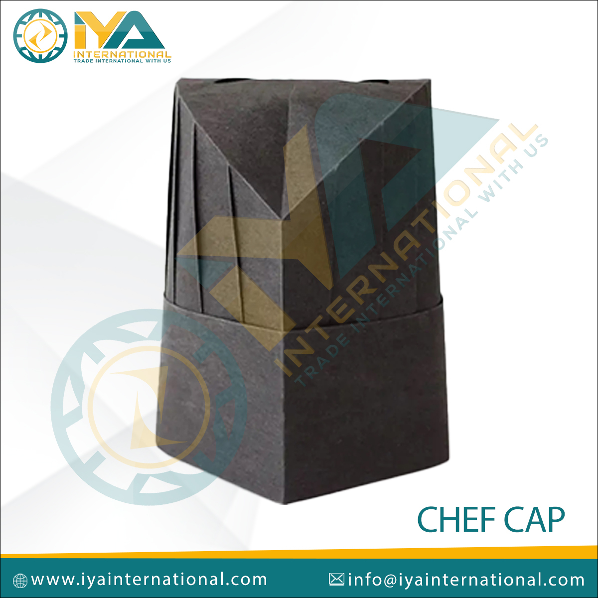 White Non Woven Chef Cap And Paper Chef Cap