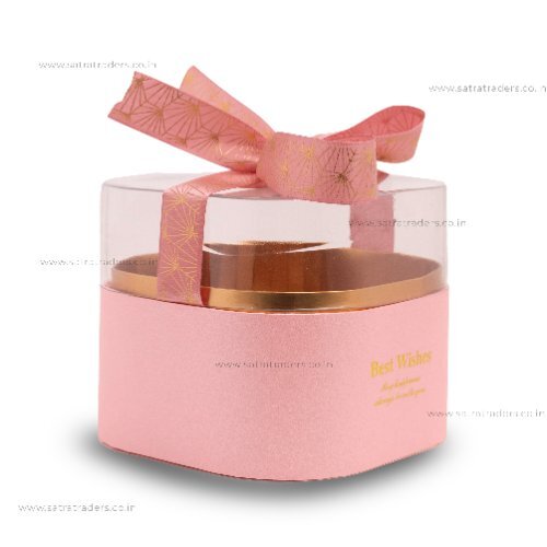 Round Gift Box - Color: Orange