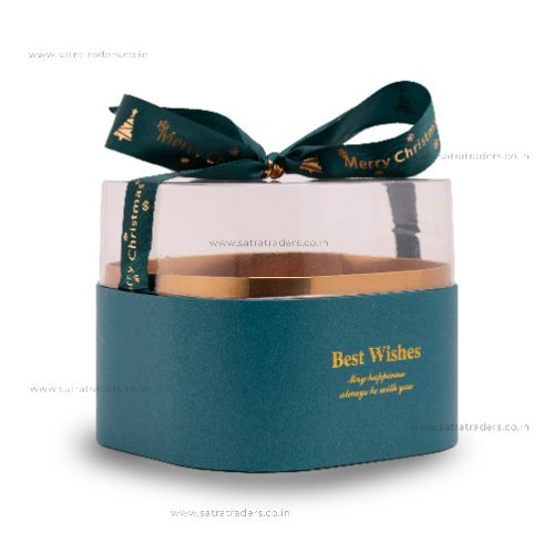 Round Gift Box - Color: Orange