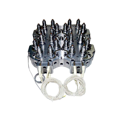 Stainless Steel 24 Drop Hot Runner System For Cap Mould