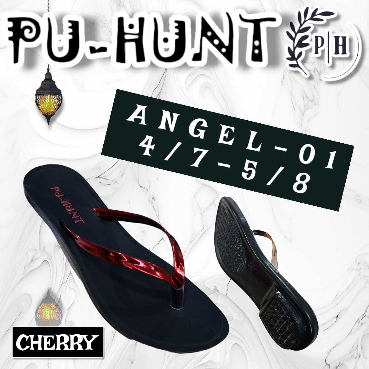 Angel Slipper-01 - Color: Red Purple