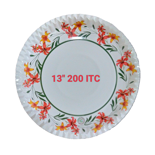Digital Printed Paper Plate - Application: Commercial