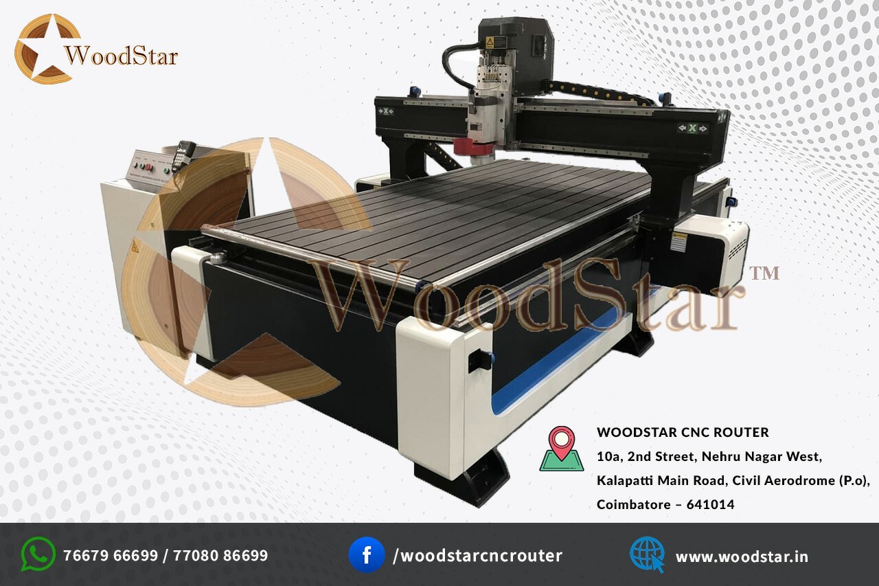 Aranthangi Cnc Wood Working Router Machine - Capacity: 1300kg Ton/day