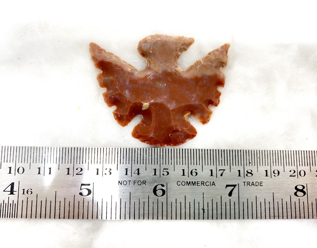 Fancy Eagle Shaped Arrowhead Points Crystal Arrowhead Points - Natural Indian Agate, 2 Inch Size, Multicolour, Symbol Of Strength And Courage