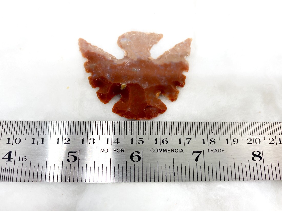 Fancy Eagle Shaped Arrowhead Points Crystal Arrowhead Points - Natural Indian Agate, 2 Inch Size, Multicolour, Symbol Of Strength And Courage