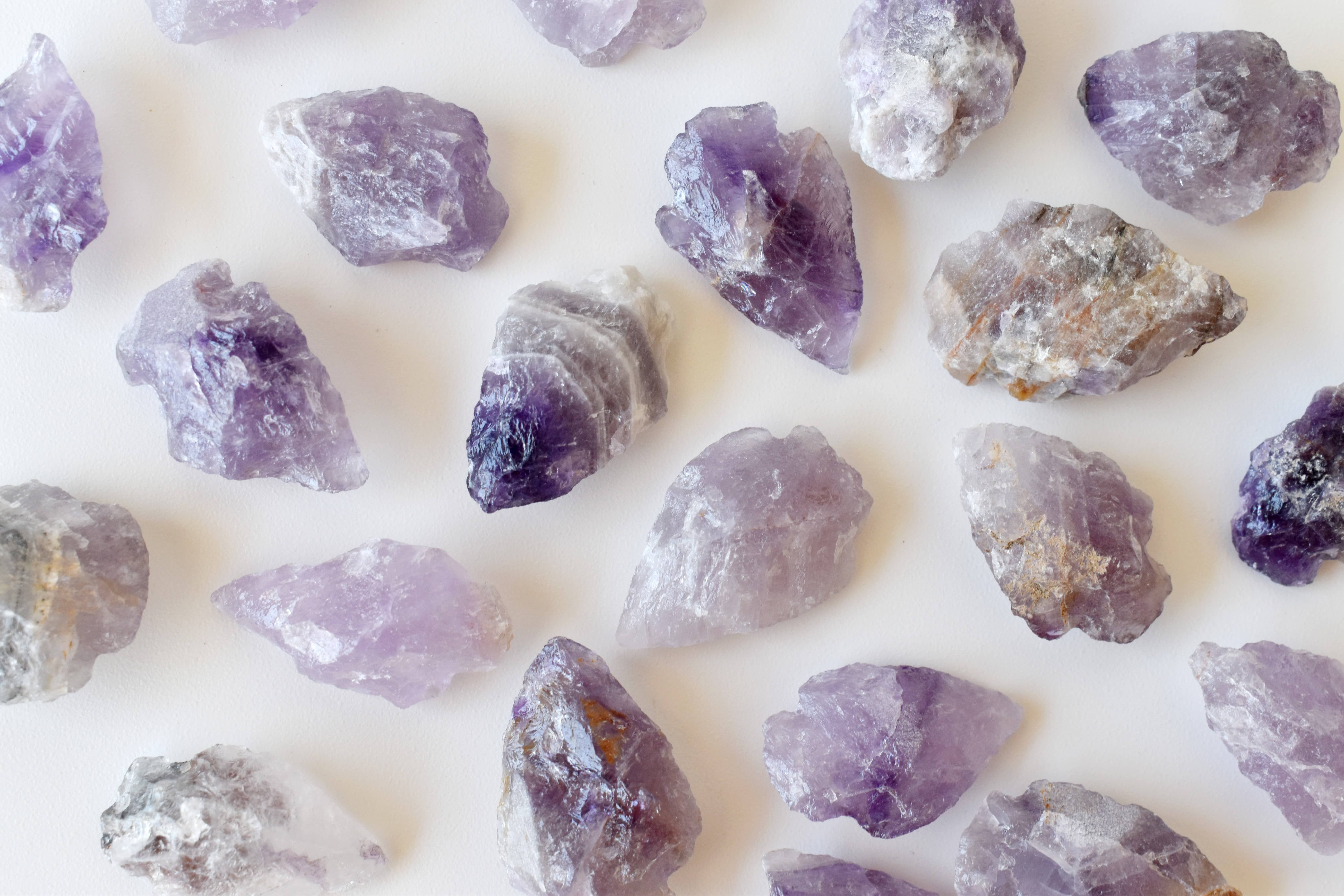 Amethyst Arrowhead Points Crystal Arrowheads - Amethyst, 1.25' Size, Purple Color | Natural Gemstone, Aaa Grade, Versatile Design