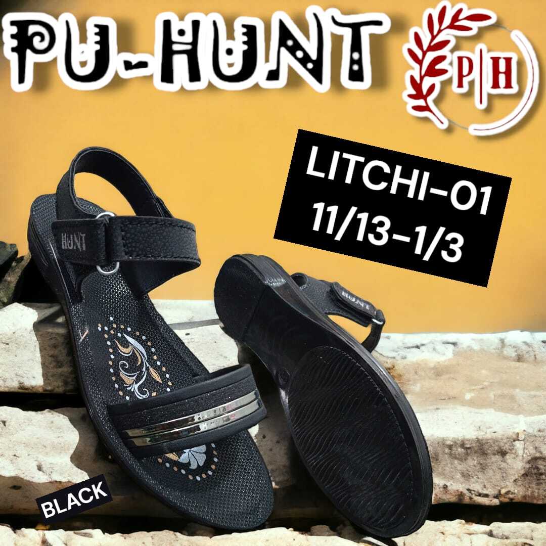 Litchi Sandal-01 - Color: Brown