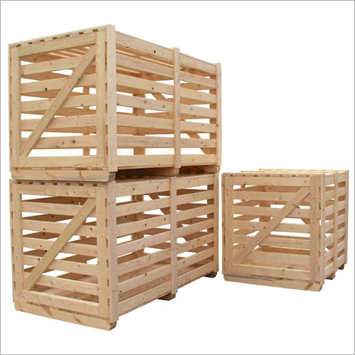 Plain Wooden Crate Packing Box