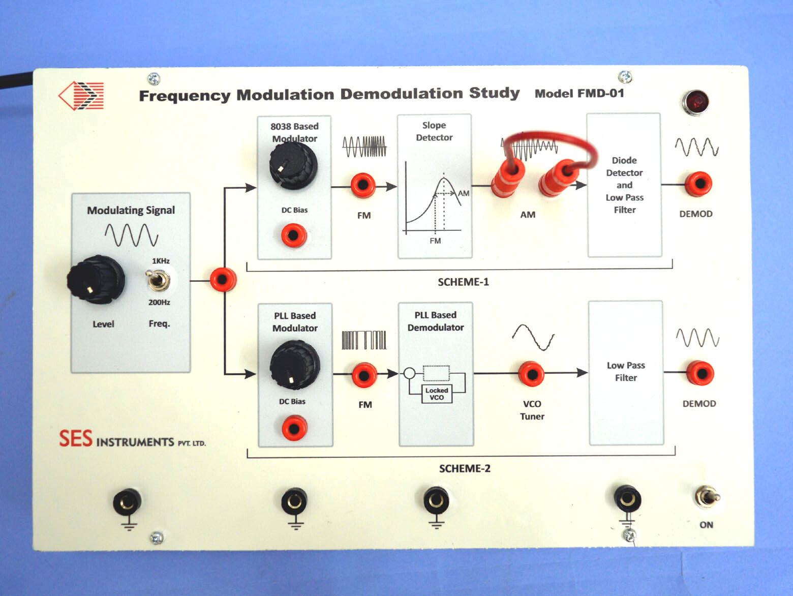 Frequency Modulation And Demodulation Study, Fmd-01 - Color: Grey