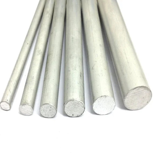 2014 Aluminium Rod - Round Shape, Silver Color, Hardness Grade: Hard | Polished Surface Treatment for Enhanced Durability